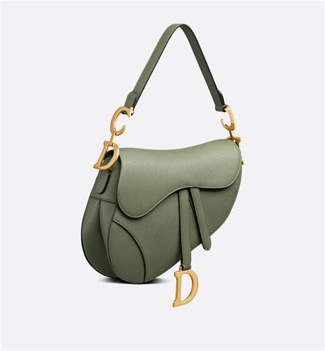 olive green dior bag|dior saddle bag green.